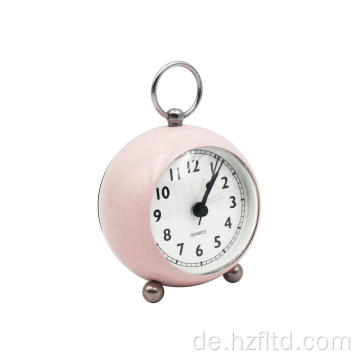 Bett Eisen Kupfer Desktop Alarm Tabletop Werbe des Desc Desk &amp; Tisch Metall Nordic Style Uhr